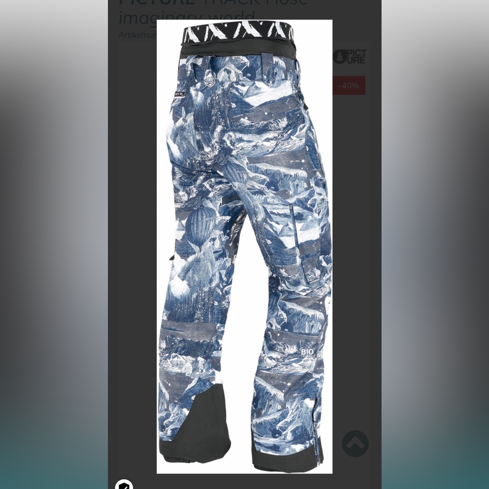 Imaginary world by Picture Organic ski pants